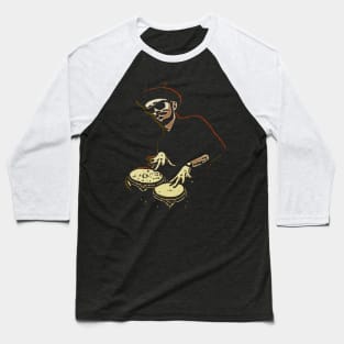 Bongo Beatin' Beatnik Baseball T-Shirt